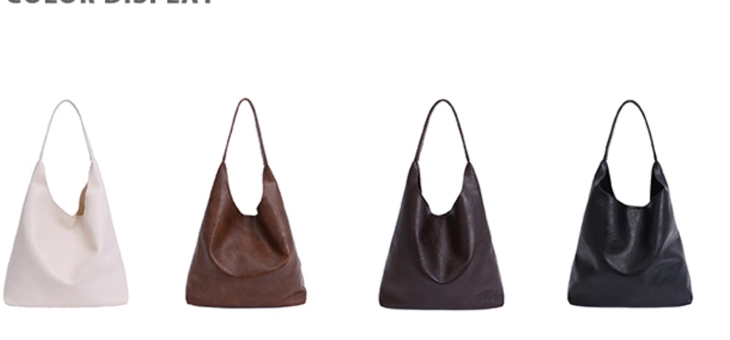 [$39.99] Large capacity retro underarm bag